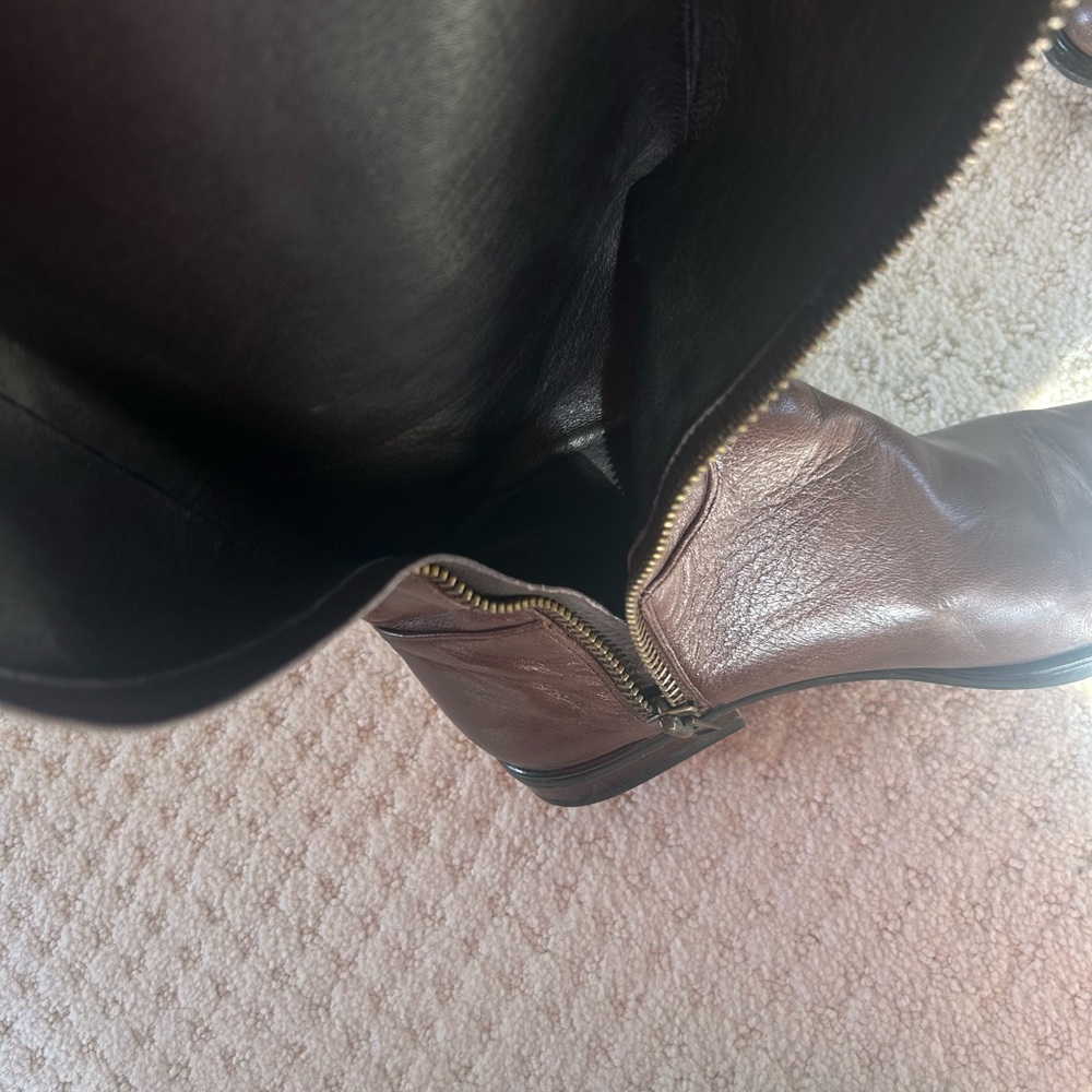 Coach Espresso Knee-High Boots - Picture 8 of 12